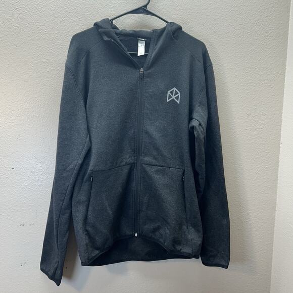 RawGear Bradley Martyn BMFIT Hoodie Jacket Hooded Mens Sz M Workout Gym Athletic - Picture 1 of 4
